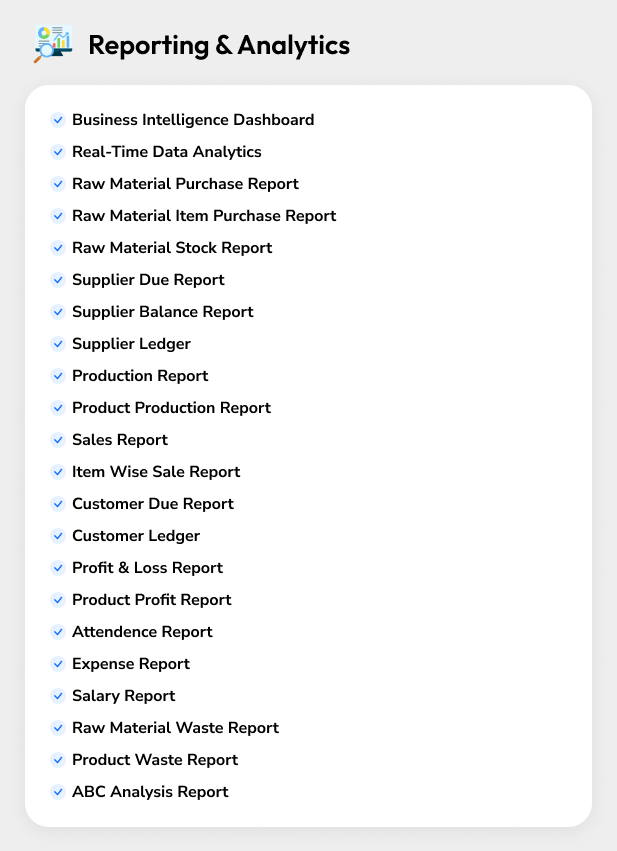 iProduction - Production and Manufacture Management Software - 12